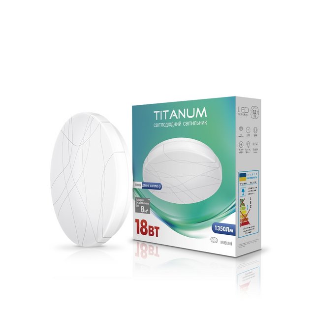 Світильник внутрішній світлодіодний LED TITANUM (TLCL-185CL)